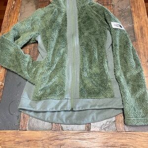 The North Face Green Teddy Jacket